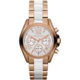 Michael Kors Bradshaw Silver Dial Two Tone Steel Strap Watch for Women - MK5907