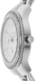 Fossil Stella Sport Multifunction Silver Dial Silver Steel Strap Watch for Women - ES5108