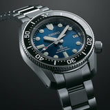 Seiko Prospex Sea Automatic Diver Green Dial Silver Steel Strap Watch For Men - SPB187J1