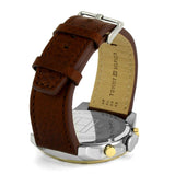 Tommy Hilfiger Decker Blue Dial Brown Leather Strap Watch for Men - 1791561