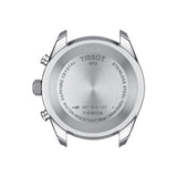 Tissot PR 100 Chronograph Blue Dial Silver Mesh Bracelet Watch for Men - T101.417.11.041.00