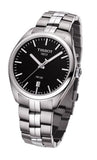 Tissot PR 100 Jam Tangan Kuarsa Stainless Steel Sport Chic Untuk Pria - T101.410.11.051.00