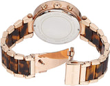 Michael Kors Parker Rose Gold Dial Two Tone Steel Strap Watch for Women - MK5538