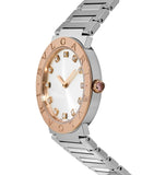 Bvlgari Bvlgari Bvlgari Lady Diamonds Silver Dial Silver Steel Strap Watch for Women - BVLGARI103577