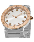 Bvlgari Bvlgari Bvlgari Lady Diamonds Silver Dial Silver Steel Strap Watch for Women - BVLGARI103577