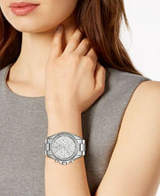 Michael Kors Bradshaw Chronograph Silver Dial Silver Steel Strap Watch for Men - MK5535