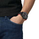 Tissot Supersport Chrono Giro D'Italia Black Dial Black Nylon Strap Watch for Men - T125.617.37.051.00