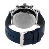 Emporio Armani Luigi Chronograph Blue Dial Blue Leather Strap Watch For Men - AR11451