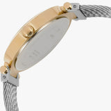 Guess Soho Diamonds Silver Dial Silver Mesh Bracelet Watch for Women - W0638L7