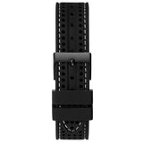 Guess Marina Chronograph Black Dial Black Rubber Strap Watch for Women - W1025L3