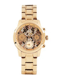 Guess Mini Sunrise Quartz Rose Gold Dial Rose Gold Steel Strap Watch For Women - W0448L9