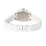 Chanel J12 Diamonds Quartz Mother of Pearl White Dial White Steel Strap Watch for Women - J12 H2570