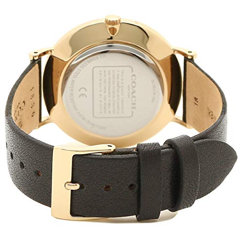 Coach Perry Black Dial Black Leather Strap Watch for Women - 14503042