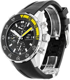 IWC Aquatimer Automatic Chronograph Black Dial Black Rubber Strap Watch for Men - IW376709