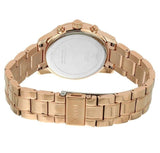 Guess Mini Sunrise Quartz Rose Gold Dial Rose Gold Steel Strap Watch For Women - W0448L9