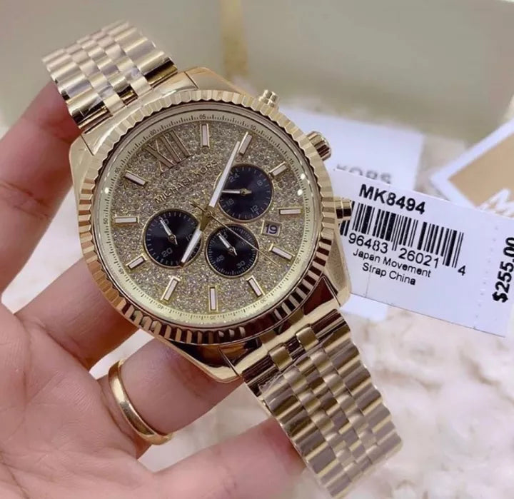 Michael kors watch japan movement strap china best sale