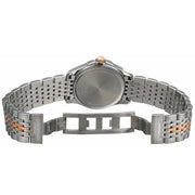 Gucci G Timeless Black Dial Two Tone Steel Strap Watch For Women - YA126512