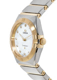 Omega Constellation Manhattan Mother of Pearl Dial Two Tone Steel Strap Watch for Women - 131.20.28.60.55.002