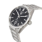 Tag Heuer Carrera Date Black Dial Silver Steel Strap Watch for Men - WBN2110.BA0639