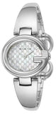 Gucci Guccissima Quartz White Dial Silver Steel Strap Watch For Women - YA134511