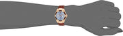 Guess Limelight Quartz White Dial Brown Leather Strap Watch For Women - W0775L7