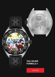 Tag Heuer Formula 1 Alec Monopoly Black Dial Watch for Men - WAZ1117.FT8023