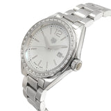 Tag Heuer Formula 1 Diamonds Mother of Pearl White Dial Silver Steel Strap Watch for Women - WBJ141A.BA0664