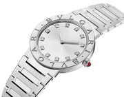 Bvlgari Bvlgari Bvlgari Lady Diamonds Silver Dial Silver Steel Strap Watch for Women - BVLGARI103696