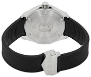Tag Heuer Aquaracer Calibre 5 Automatic Black Dial Black Rubber Strap Watch for Men - WAY201A.FT6142