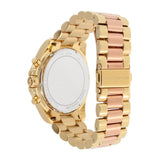Michael Kors Bradshaw Gold Dial Gold Steel Strap Watch for Women - MK6359