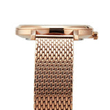 Michael Kors Pyper Quartz Rose Gold Dial Rose Gold Mesh Strap Watch For Women - MK4340