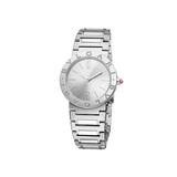 Bvlgari Bvlgari Lady Silver Dial Silver Steel Strap Watch for Women - BVLGARI103575