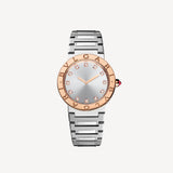 Bvlgari Bvlgari Bvlgari Lady Diamonds Silver Dial Silver Steel Strap Watch for Women - BVLGARI103577