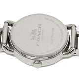 Coach Delancey White Dial Silver Steel Strap Watch for Women - 14502495