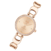 Coach Park Signature Rose Gold Dial Rose Gold Steel Strap Watch for Women - 14503172