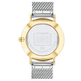 Coach Perry Silver Dial Silver Mesh Bracelet Watch for Women - 14503387