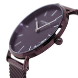 Coach Perry Purple Dial Purple Mesh Bracelet Watch for Women - 14503484