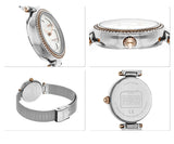 Coach Park Mother of Pearl Dial Silver Mesh Bracelet Watch for Women - 14503510