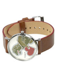 Coach Perry White Dial Brown Leather Strap Watch for Women - 14503514