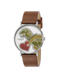 Coach Perry White Dial Brown Leather Strap Watch for Women - 14503514