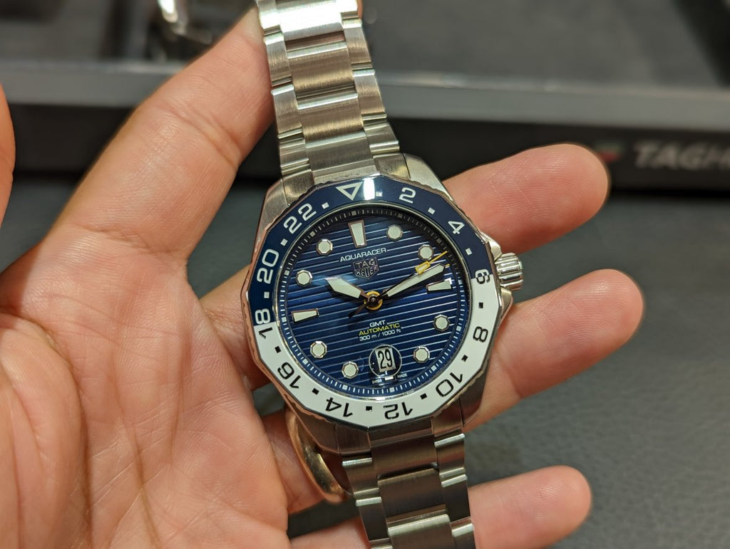 TAG Heuer AQUARACER Professional 300 Blue Diver Watch