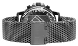 Tommy Hilfiger London Chronograph Grey Dial Grey Mesh Bracelet Watch for Men - 1791530