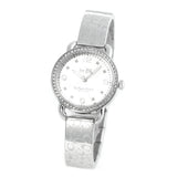 Coach Delancey White Dial Silver Steel Strap Watch for Women - 14502353