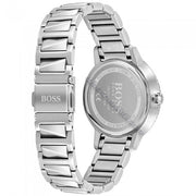 Hugo Boss Signature Silver Dial Silver Steel Strap Watch for Women - 1502539
