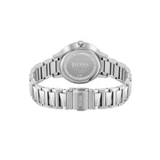 Hugo Boss Signature Silver Dial Silver Steel Strap Watch for Women - 1502539