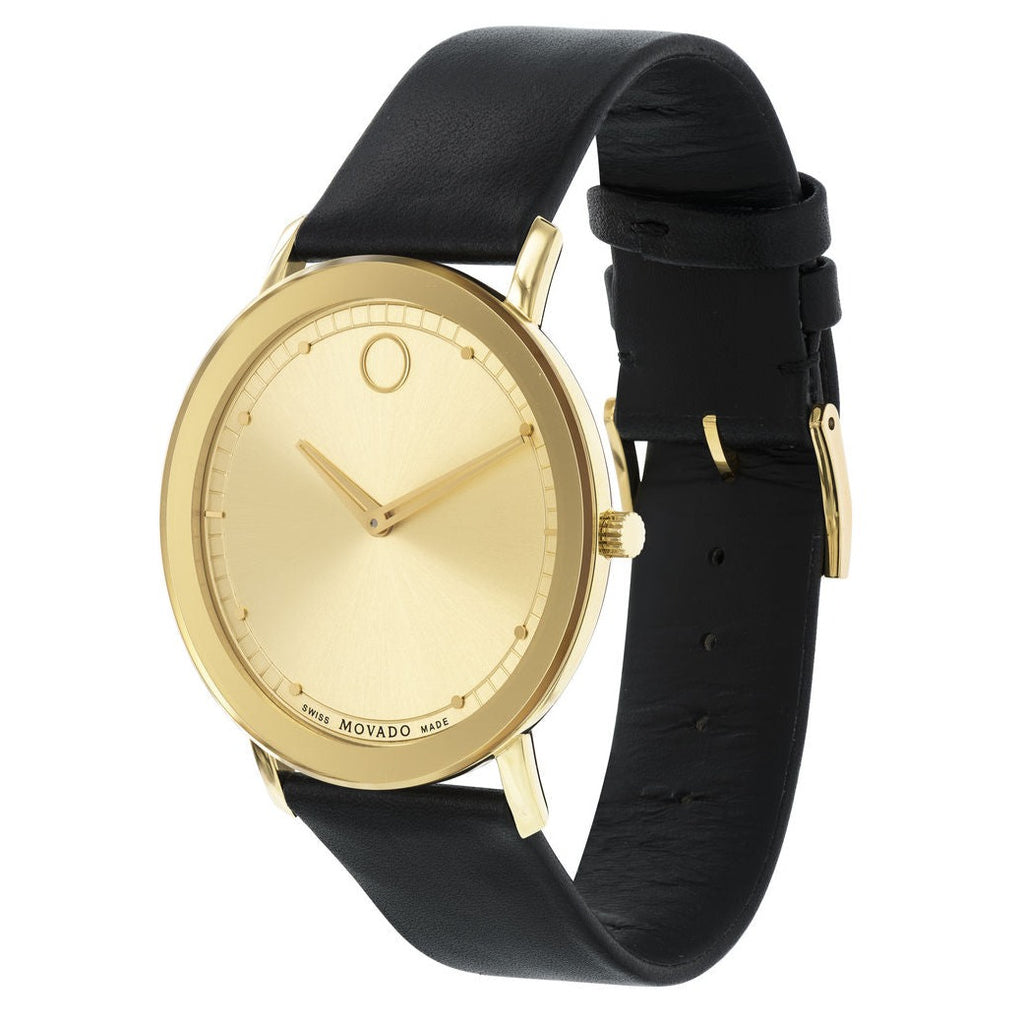 Movado clearance sapphire gold