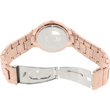 Guess Madison Diamonds White Dial Rose Gold Steel Strap Watch for Women - W0637L3