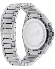 Hugo Boss Driver Chronograph Blue Dial Silver Steel Strap Watch for Men - 1513081