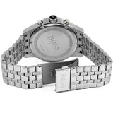 Hugo Boss Jet Blue Dial Silver Steel Strap Watch for Men - 1513384