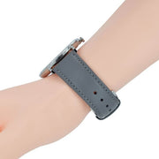 Hugo Boss Horizon Blue Dial Grey Leather Strap Watch for Men - 1513539